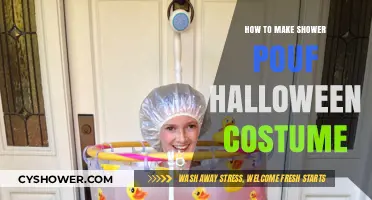 Crafting a Spooky Shower Pouf Halloween Costume: DIY Guide