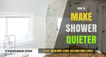 Silencing the Stream: Tips for a Quieter Shower Experience