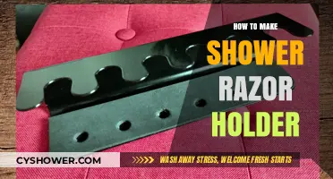 DIY Shower Razor Holder: Easy and Practical Bathroom Organization