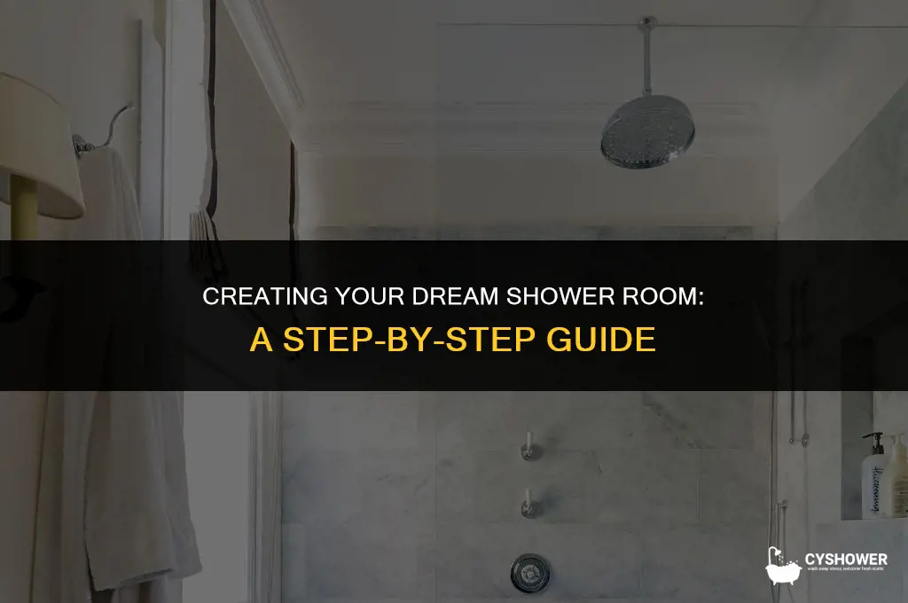 how to make shower room