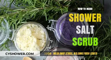 Revitalize Your Skin: DIY Shower Salt Scrub Recipe