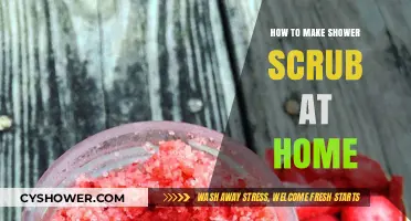 Craft Your Own Exfoliating Shower Scrub: A Simple DIY Guide