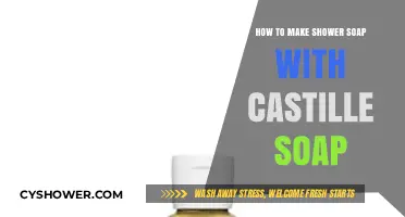 Crafting Your Own Shower Soap: A Simple Castile Soap Recipe