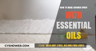 Craft Your Own Refreshing Shower Spray with Essential Oils