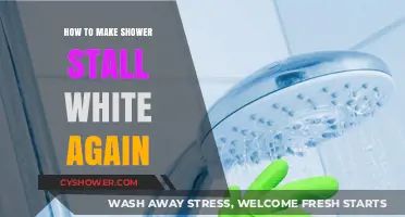 Revive Your Shower Stall: A Guide to Restoring Its Pristine White
