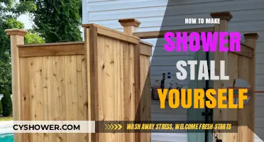 DIY Shower Stall: A Step-by-Step Guide to Building Your Own