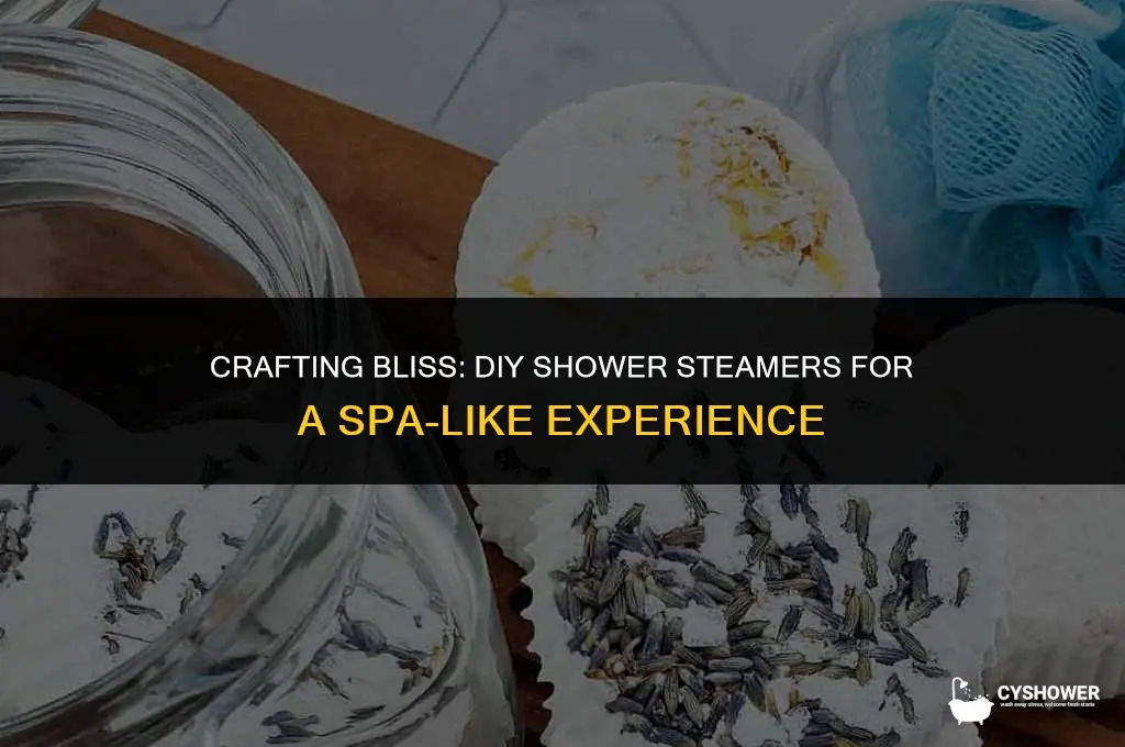 how to make shower steamers diy