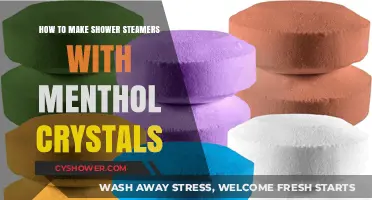 Revitalize Your Shower: DIY Menthol Crystal Steamers for a Spa-Like Experience