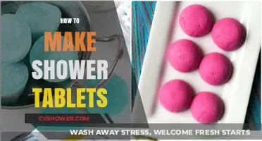 Crafting Refreshing Shower Tablets: A Simple DIY Guide