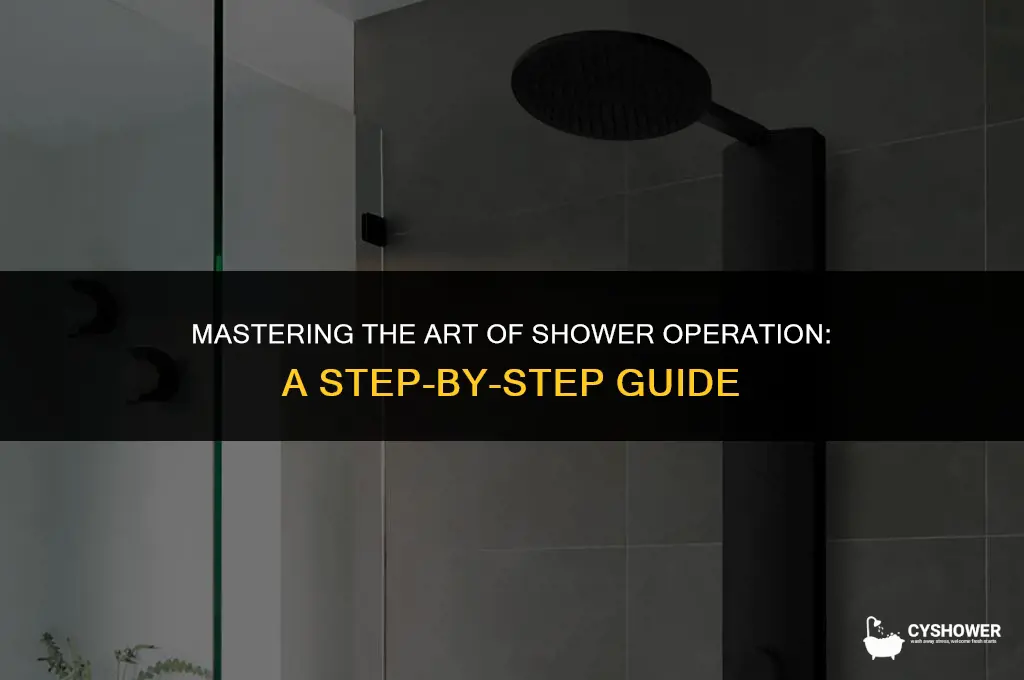 how to make shower turn on
