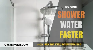 Boost Your Shower Speed: Quick Fixes for Faster Water Flow