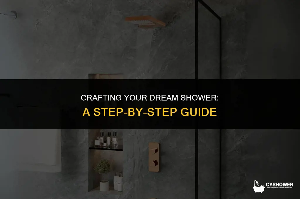 how to make shower