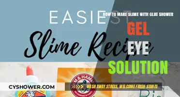 DIY Slime Creation: A Simple Guide Using Glue, Shower Gel, and Eye Solution