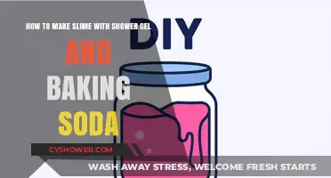 DIY Slime Fun: Shower Gel and Baking Soda Magic