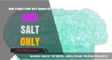 DIY Slime Fun: Shower Gel and Salt Recipe Revealed!