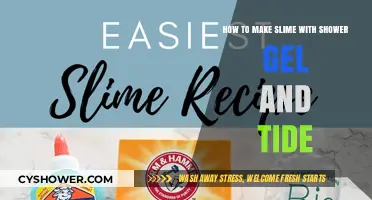 DIY Slime Fun: Shower Gel and Tide Recipe Revealed!