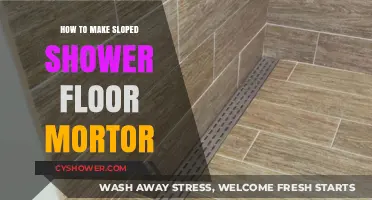 Mastering the Art of Sloped Shower Floor Mortar: A Step-by-Step Guide