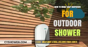 DIY Outdoor Shower Soap Dispenser: Easy and Practical Guide