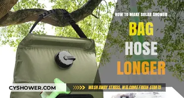 DIY Guide: Extending Your Solar Shower Bag Hose for Ultimate Convenience