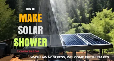 Harnessing Sunshine: A DIY Guide to Creating Your Solar Shower