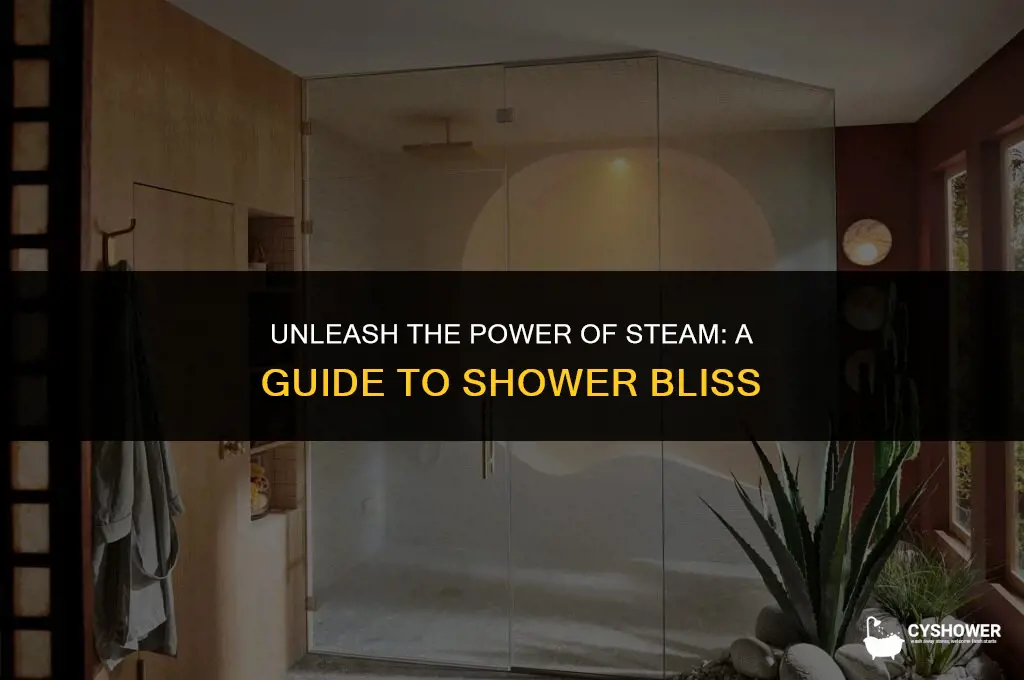 how to make steam shower work