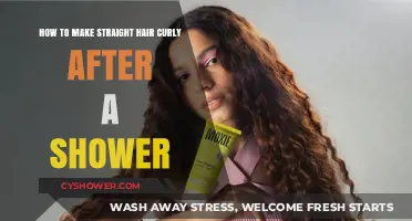 Post-Shower Curl Magic: Transforming Straight Hair into Bouncy Curls