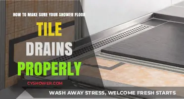 Ensure Proper Shower Floor Tile Drainage: Essential Tips and Tricks