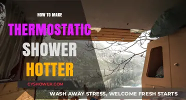 Boosting Your Shower Temp: A Guide to Thermostatic Adjustments