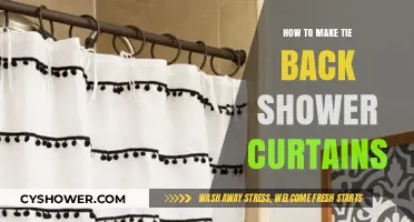 DIY Tie-Back Shower Curtains: Easy Steps for a Stylish Bathroom Upgrade
