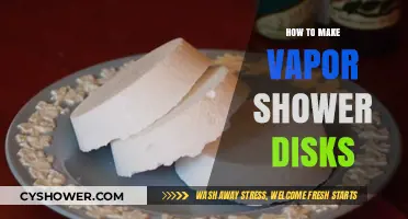 Crafting Refreshing Vapor Shower Disks: A Simple DIY Guide