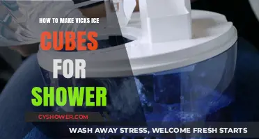 Refreshing Relief: DIY Vicks Ice Cubes for a Soothing Shower Experience