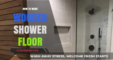 Crafting a Durable and Stylish Wooden Shower Floor: A Step-by-Step Guide