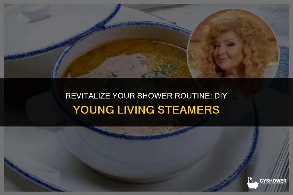 how to make young living shower steamers