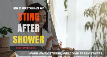 Post-Shower Skincare: Tips to Prevent Facial Stinging