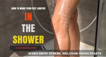 Brighten Your Step: Tips for Lighter Feet in the Shower