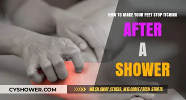 Post-Shower Itch Relief: Natural Remedies to Soothe Your Feet