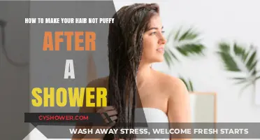 Taming the Puff: Post-Shower Hair Care Tips