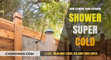 Chill Out: Tips for an Ice-Cold Outdoor Shower Experience
