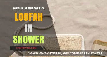 Craft Your Own Back Loofah for a Refreshing Shower Experience