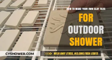 Crafting Durable Clay Tiles for Your DIY Outdoor Shower Project
