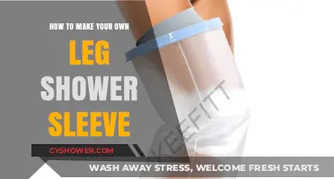 Crafting Your Custom Leg Shower Sleeve: A Step-by-Step Guide