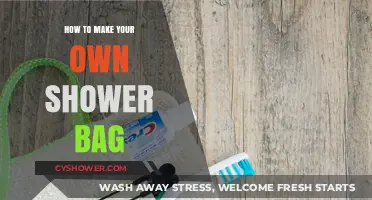 Crafting Your Custom Shower Bag: A Simple DIY Guide