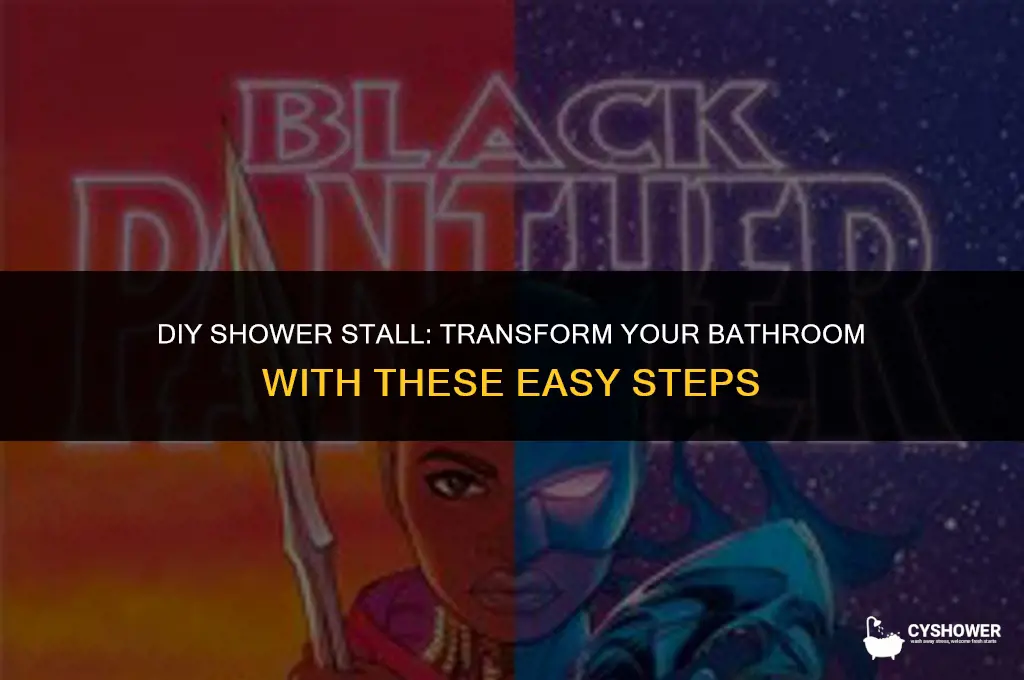 how to make your own shower stall