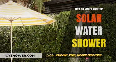 DIY Rooftop Solar Water Shower: Eco-Friendly Heating Guide
