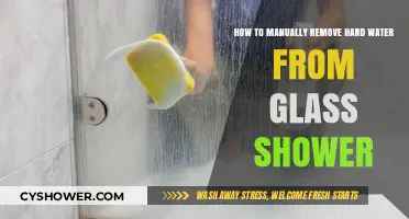 Effective Manual Techniques to Remove Hard Water Stains from Glass Showers