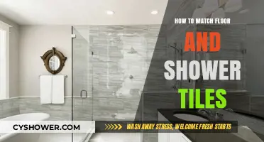 Perfect Tile Harmony: Matching Floor and Shower Tiles for a Seamless Look