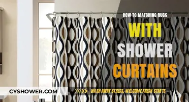 Stylish Bathroom Harmony: Matching Rugs with Shower Curtains Effortlessly