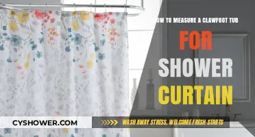 Measuring Your Clawfoot Tub for the Perfect Shower Curtain Fit