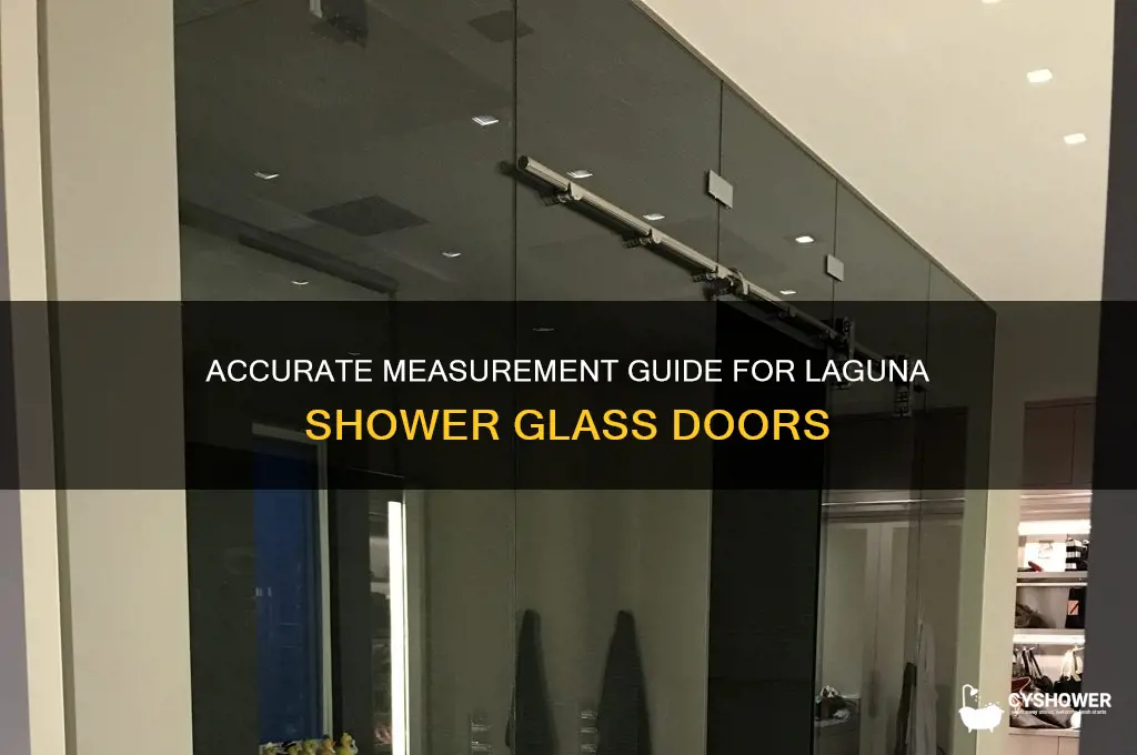 how to measure a laguna shower glass door