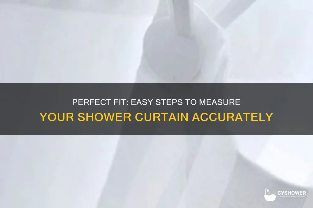 how to measure a shower curtain